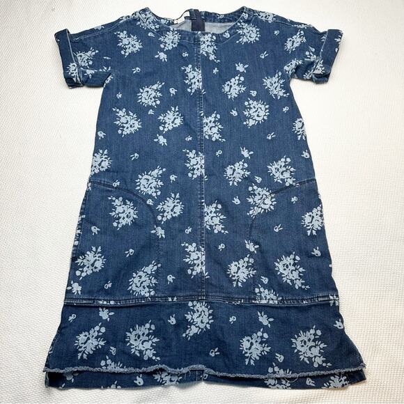 Crewcuts Other - Crewcuts Denim floral print dress